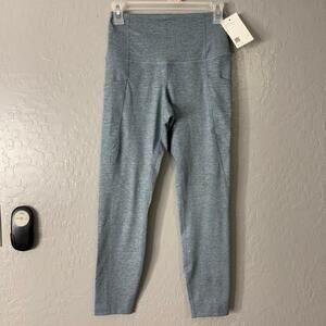 Quince Ultra Soft High Rise Pocket Legging, Heather Sky Blue, S